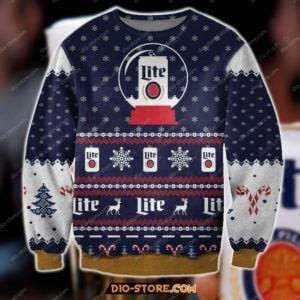 3D Print Knitting Pattern Miller Lite Ugly Christmas Sweater Ugly