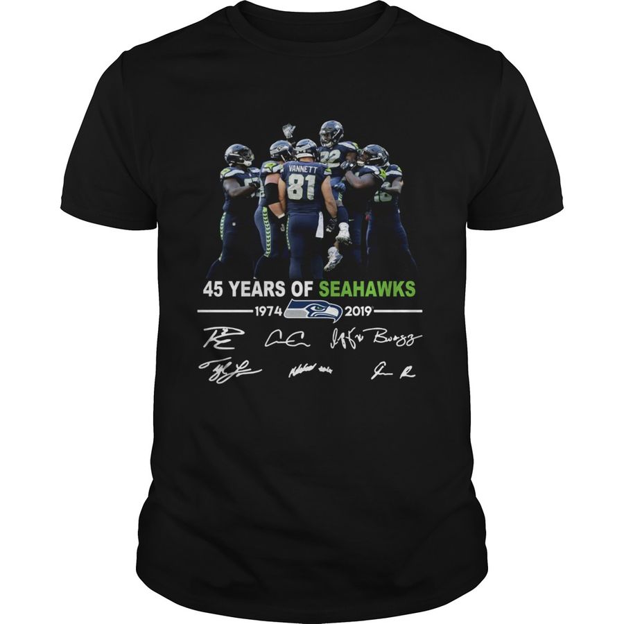 45 Years Of Seahawks 1947 2022 Shirt, Sport T-Shirt Design Online