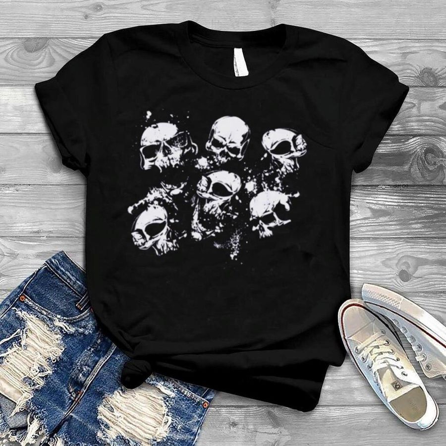 6 Skulls Halloween shirt