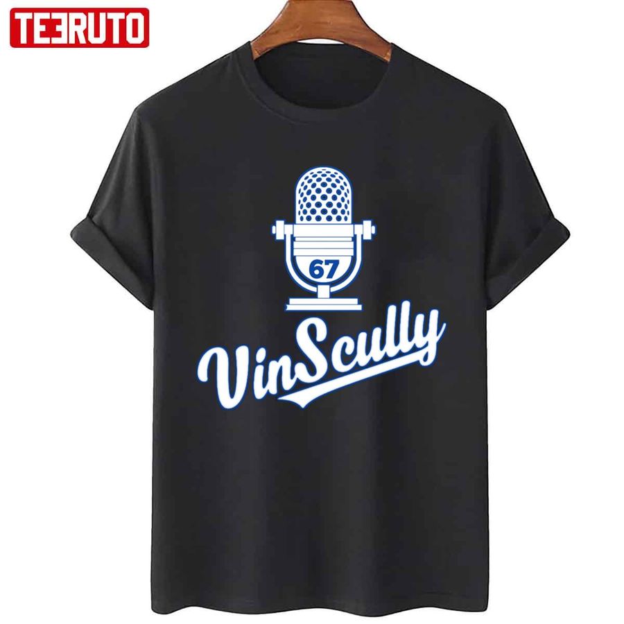 67 Vin Scully Los Angeles MLB Baseball Design Unisex T-Shirt