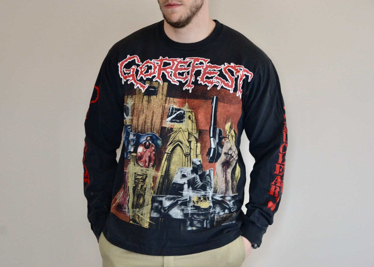 90s Vintage Gorefest Ugly Sweater Ugly Sweater Christmas Sweaters Hoodie