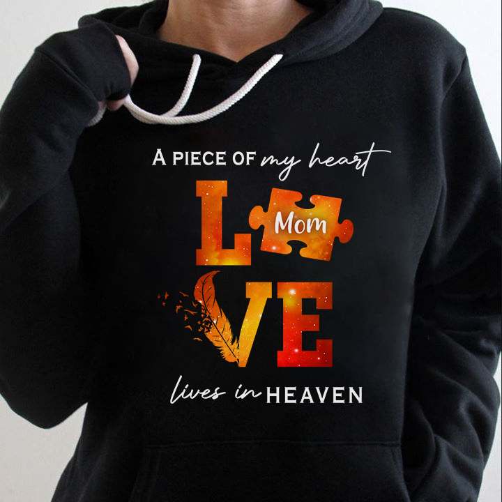 A piece of my heart lives in heaven – Mom in heaven, mother's day