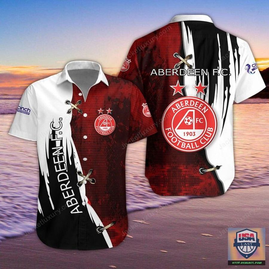 Aberdeen FC Vintage Hawaiian Shirt – Hothot