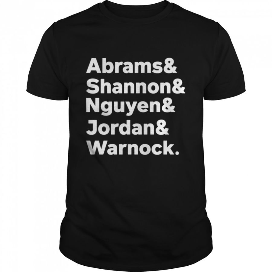 Abrams Shannon Nguyen Jordan Warnock Shirt, Tshirt, Hoodie, Sweatshirt, Long Sleeve, Youth, Personalized shirt, funny shirts, gift shirts