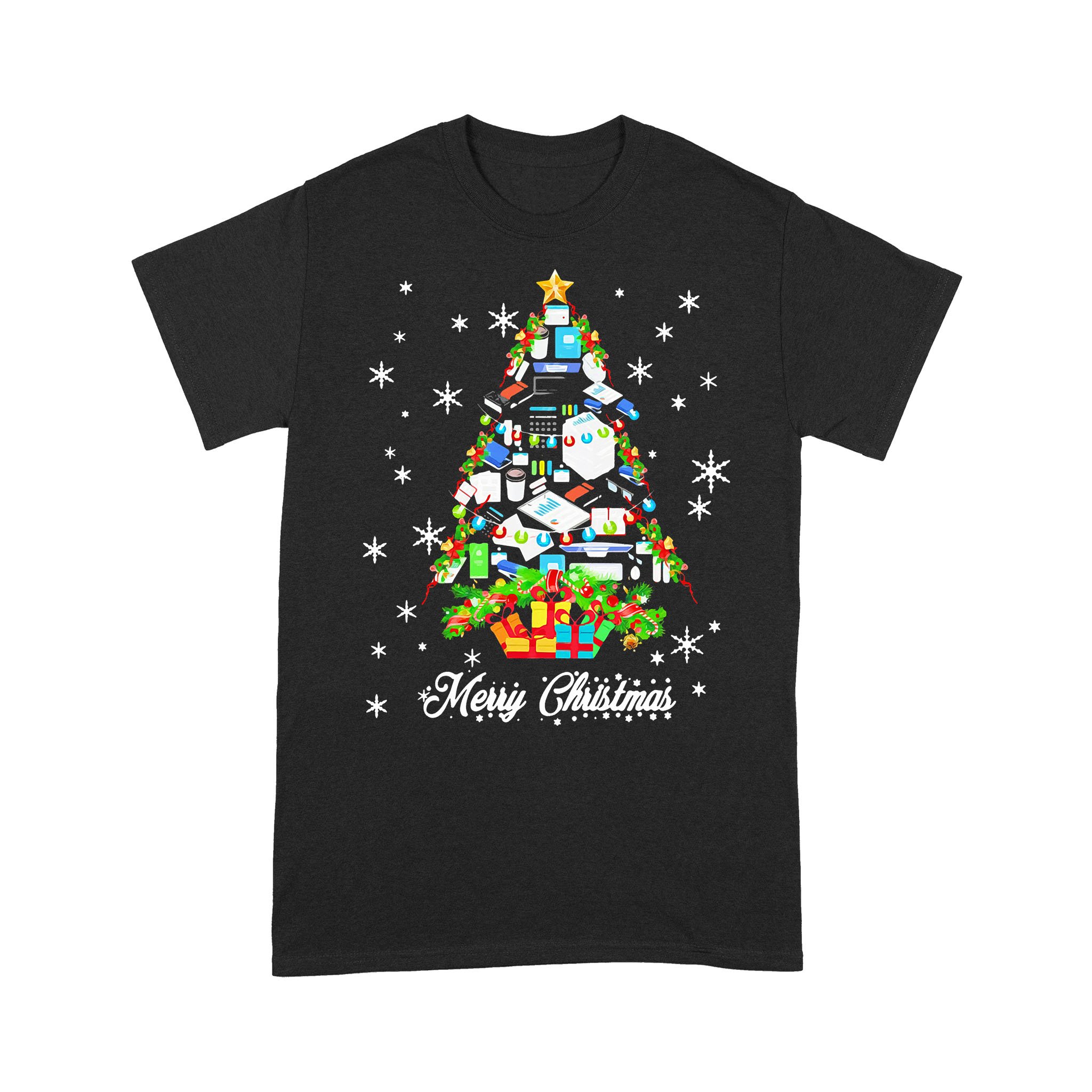 Accountant Merry Christmas T-shirt