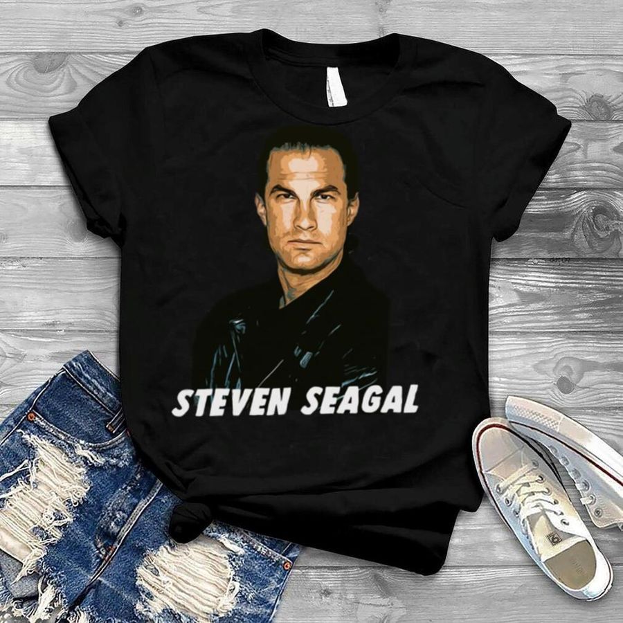 Actor Steven Seagal shirt