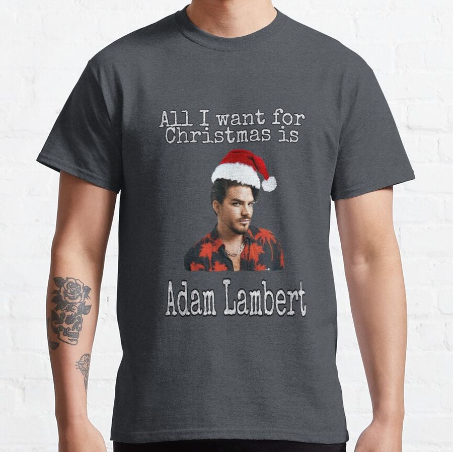 Adam Lambert Christmas Classic T-Shirt