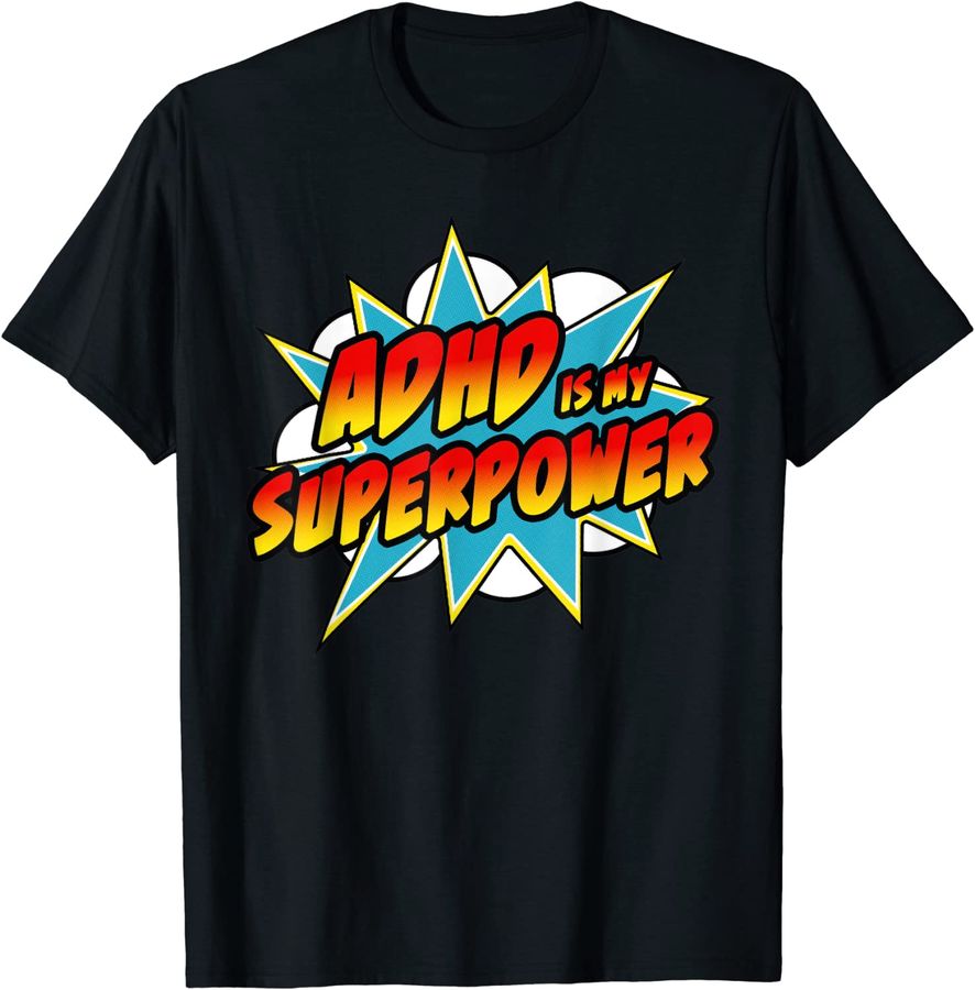 ADHD Is My Superpower  Superhero Comic ADHD Quote_1