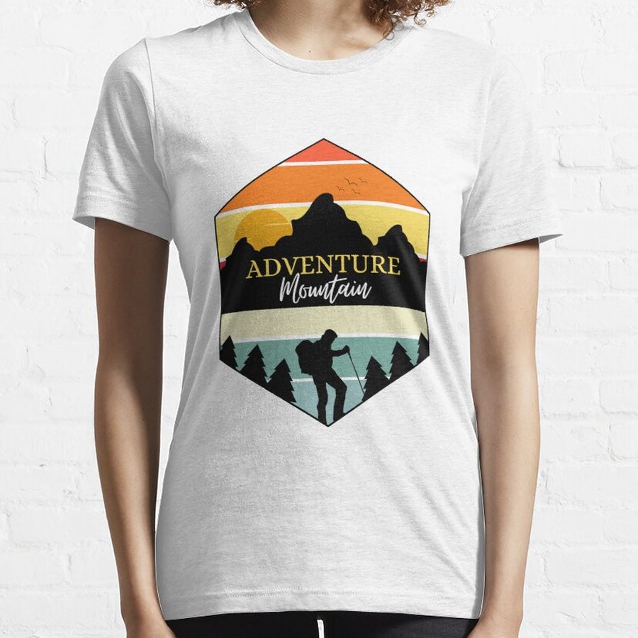 Adventure Mountain Classic T-Shirt Essential T-Shirt