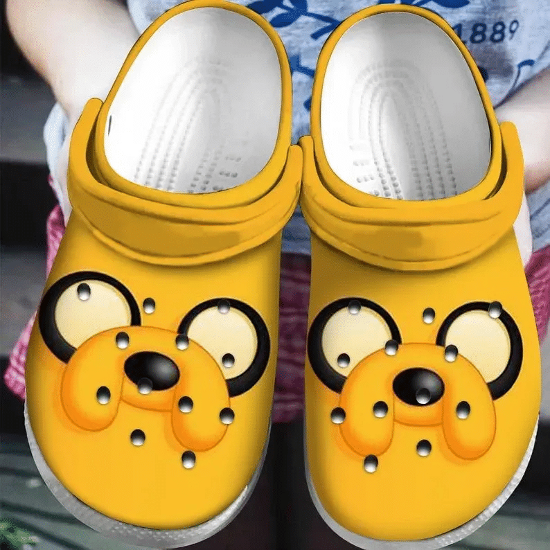 Adventure Time gift For lover Rubber Crocs Crocband Clogs, Comfy Footwear TL97