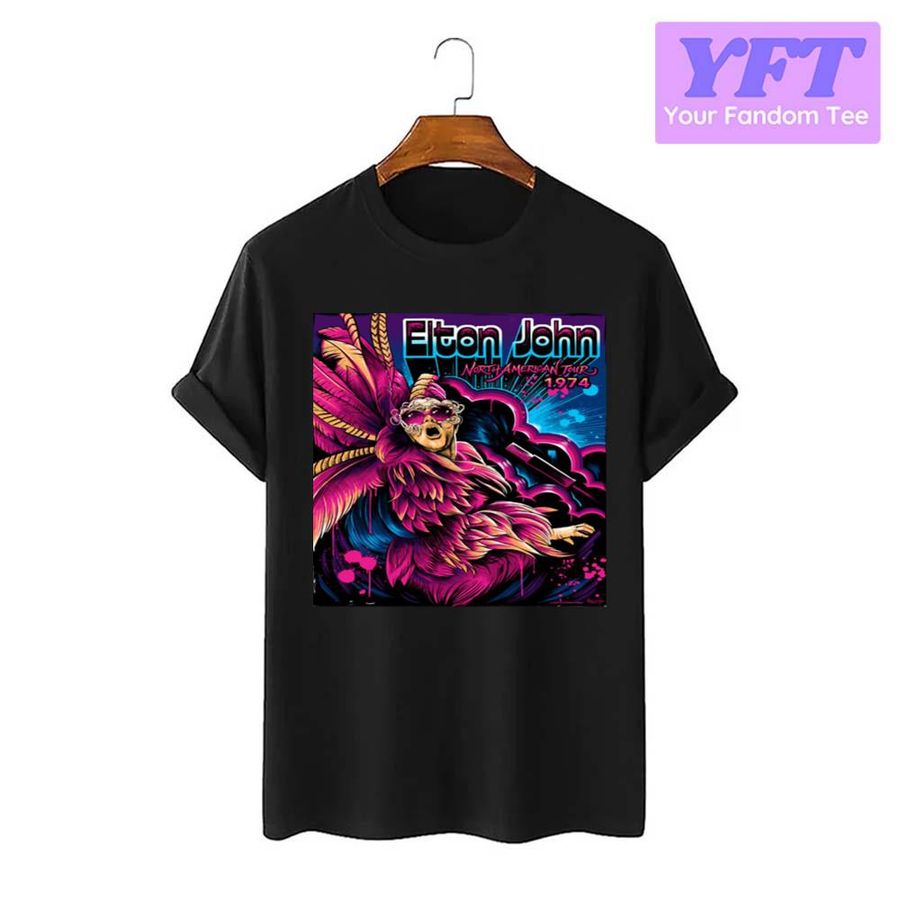 Aesthetic Design Of Elton John Design Unisex T-Shirt