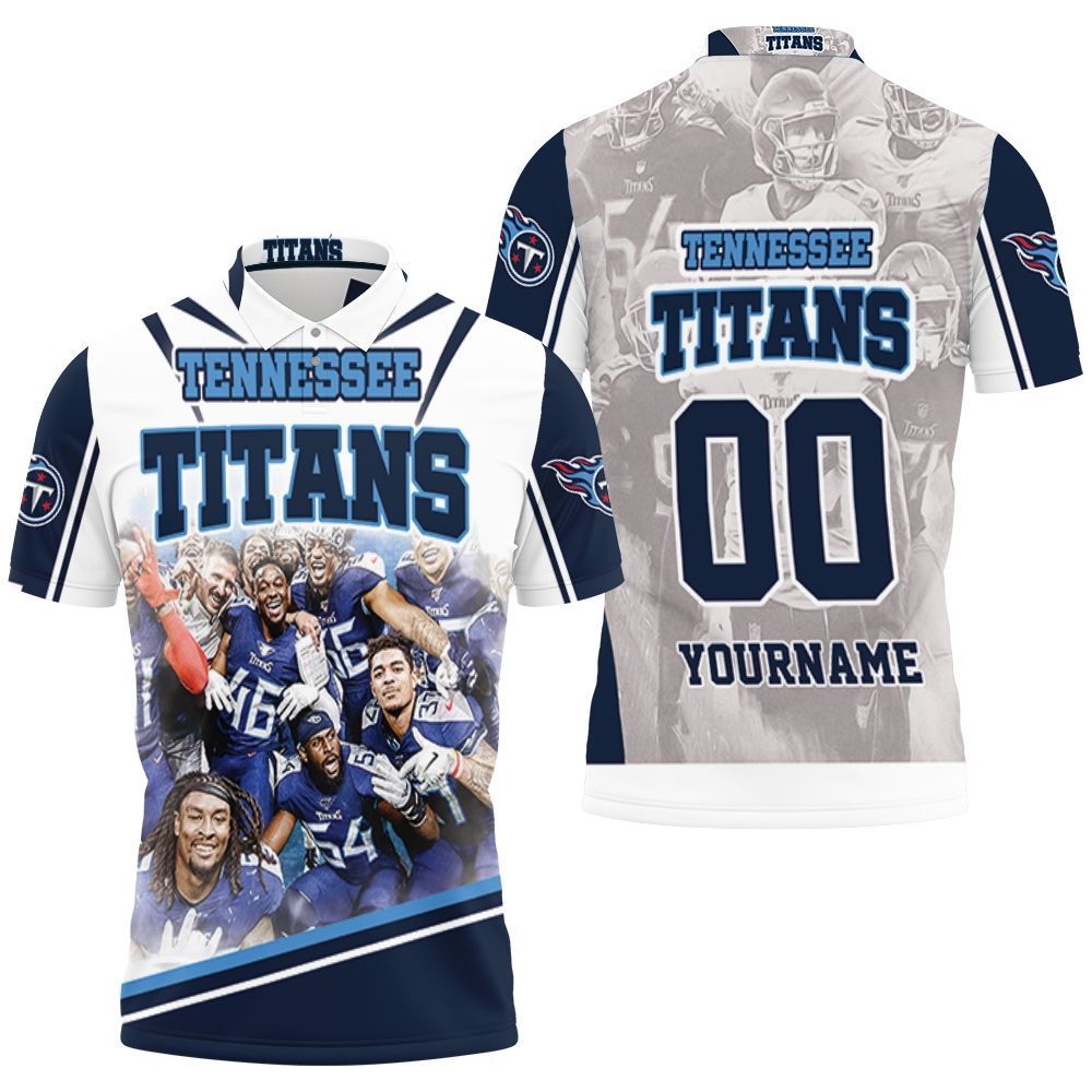 Afc South Division Super Bowl 2021 Tennessee Titans Personalized Polo Shirt All Over Print Shirt 3d T-shirt