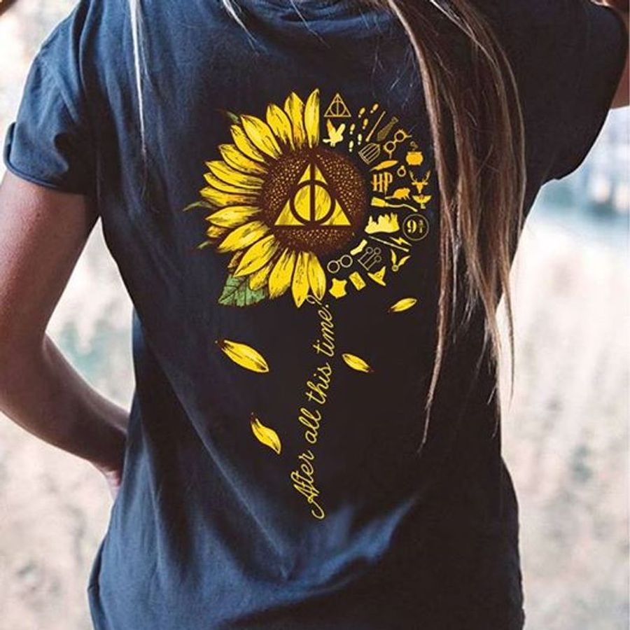 After All This Time Harry Potter Deathy Hallow Sunflower T Shirt Grey A2 Mua3e All Sizes