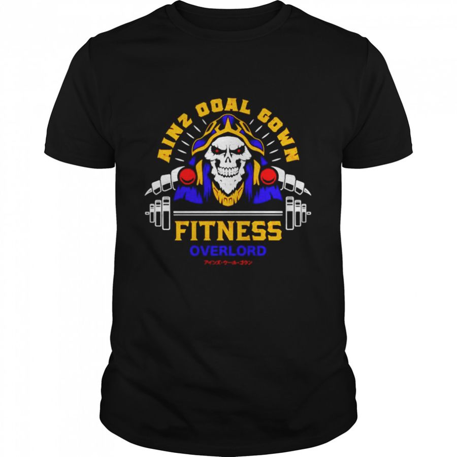 Ainz Ooal Gown Fitness T-Shirt, Tshirt, Hoodie, Sweatshirt, Long Sleeve, Youth, Personalized shirt, funny shirts, gift shirts, Graphic Tee