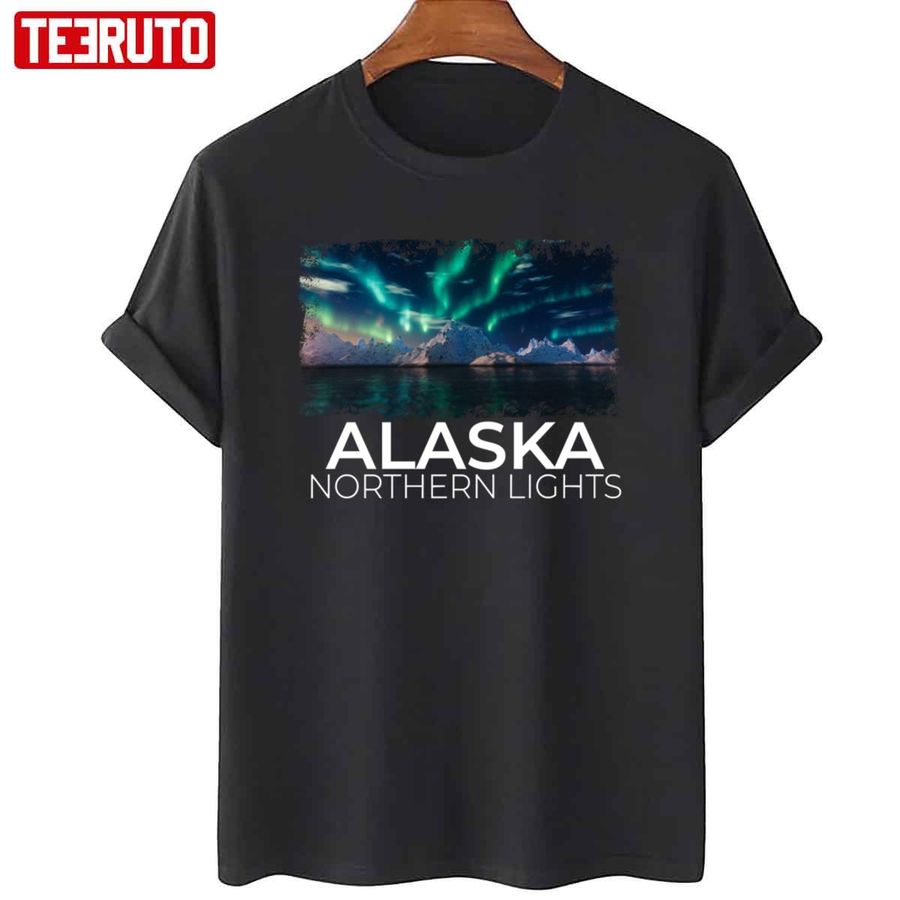 Alaskan Northern Lights Aurora Borealis Unisex T-shirt