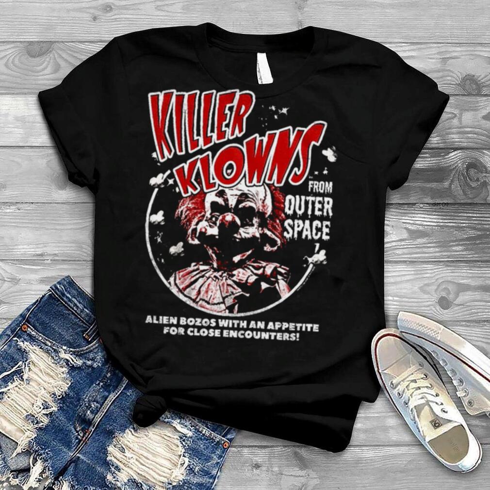 Alien Bozos Killer Klowns From Outer Space 80s 90s Horror shirt