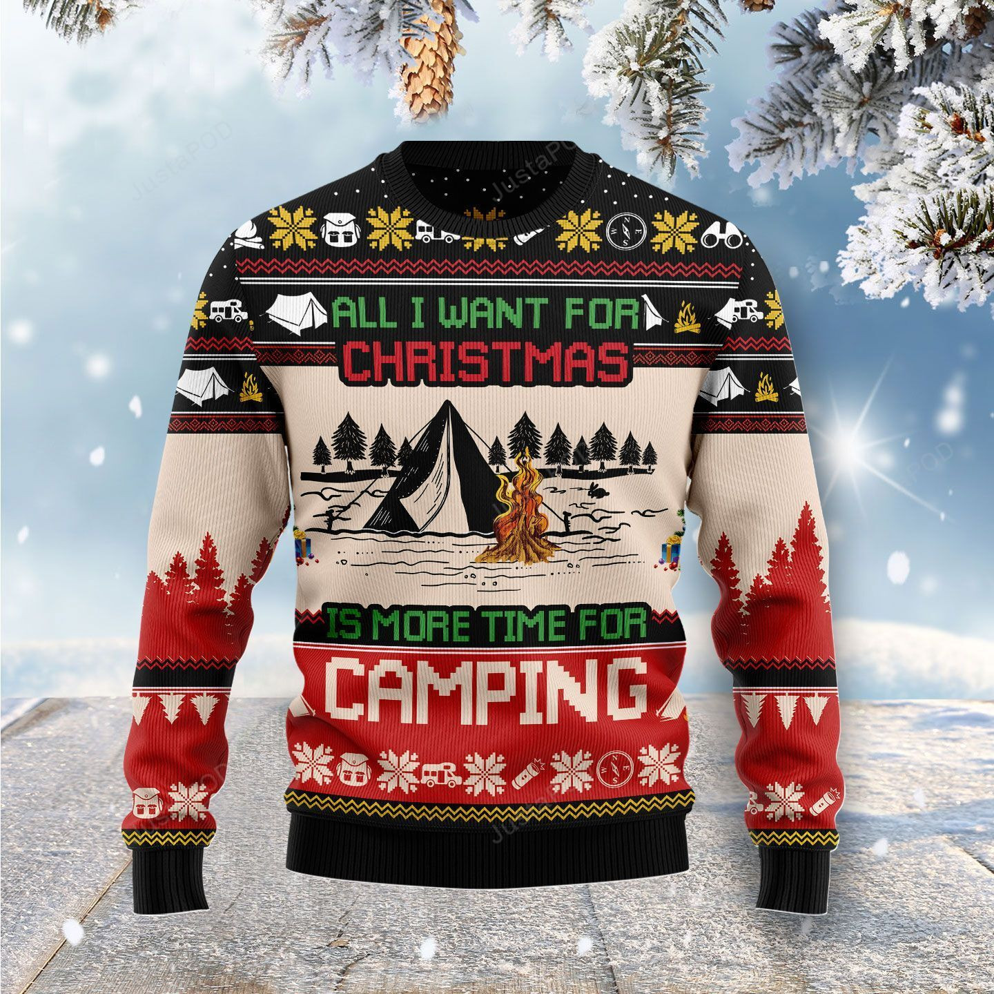 All I Want For Christmas Is More Time For Camping