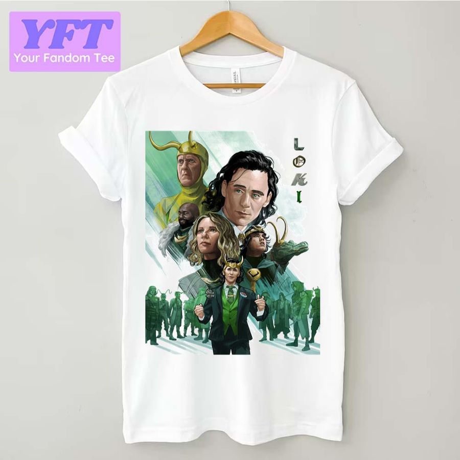 All Of Loki Variant Tom Hiddleston Marvel Unisex T-Shirt