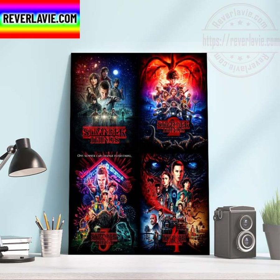 All Times Favorite Season Of Stranger Things Home Decor Poster Canvas