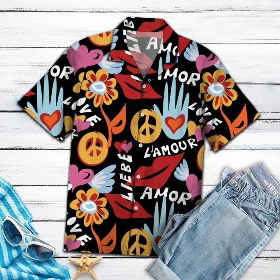 Amazing Hippie Hawaiian Shirt Pre13640, Hawaiian shirt, beach shorts, One-Piece Swimsuit, Polo shirt, funny shirts, gift shirts, Graphic Tee
