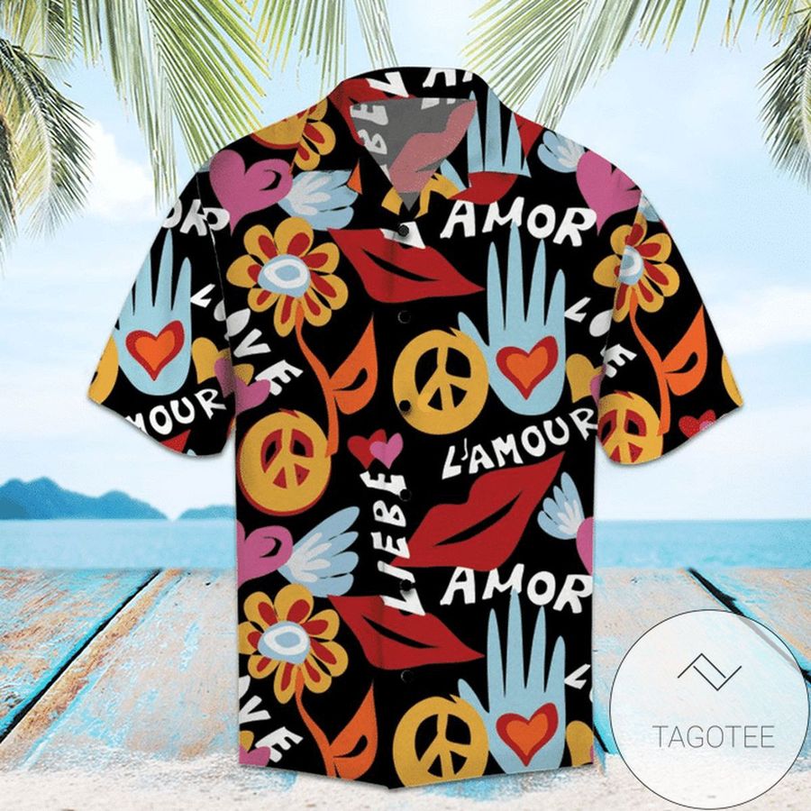Amazing Hippie Lover Hawaiian Aloha Shirts Hl