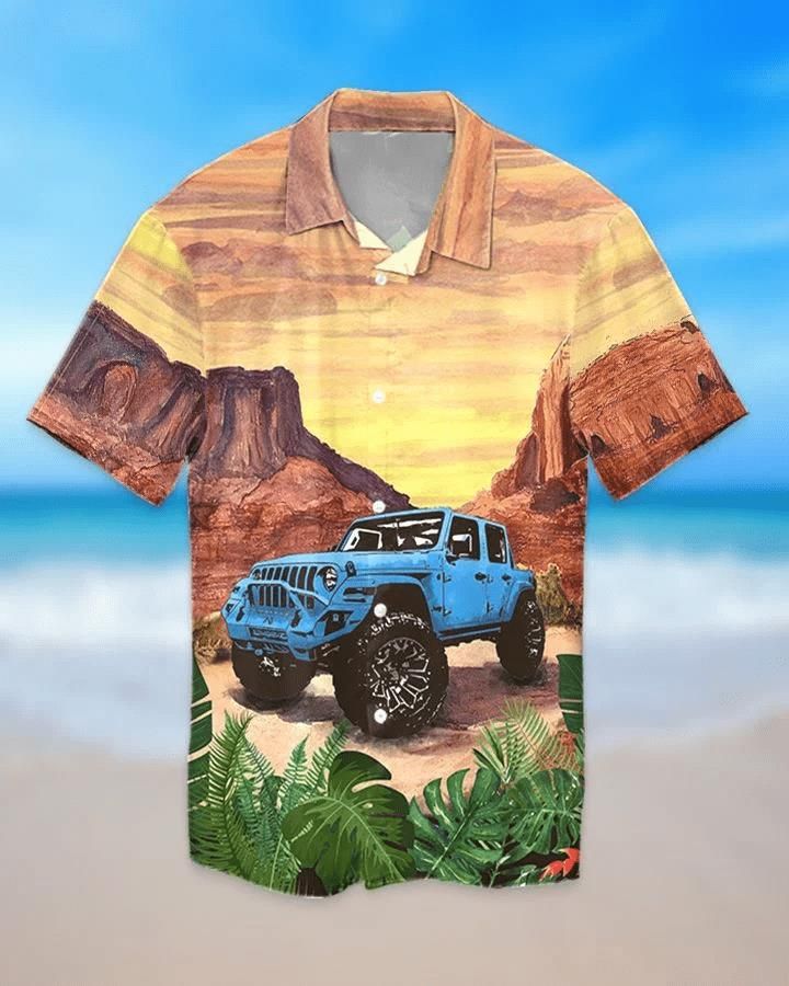 Amazing Jeep On Mountain Hawaiian Shirt Pre10665, Hawaiian shirt, beach shorts, One-Piece Swimsuit, Polo shirt, funny shirts, gift shirts