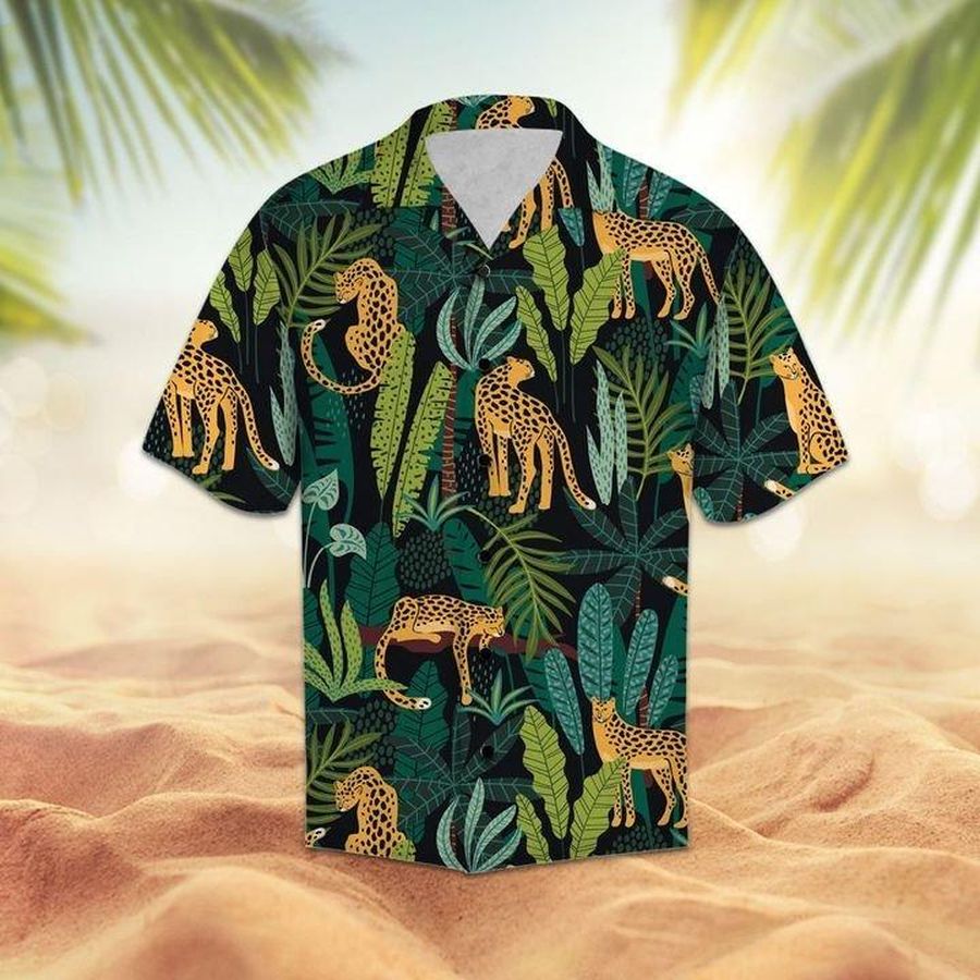 Amazing Leopard Hawaiian Shirt Pre13677, Hawaiian shirt, beach shorts, One-Piece Swimsuit, Polo shirt, funny shirts, gift shirts, Graphic Tee