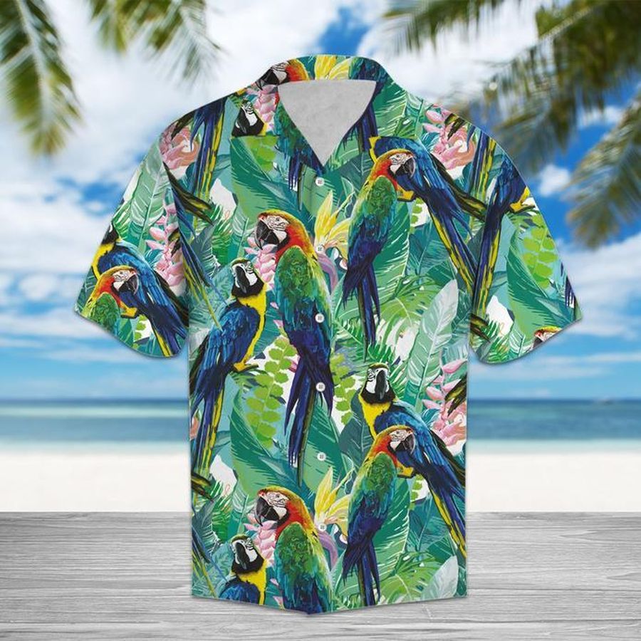 Amazing Parrot Hawaiian Shirt Pre10773, Hawaiian shirt, beach shorts, One-Piece Swimsuit, Polo shirt, funny shirts, gift shirts, Graphic Tee