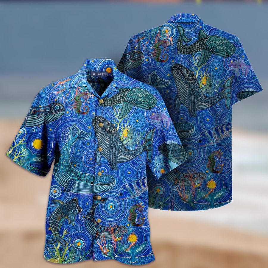 Amazing Whale Hawaiian Shirt Pre11925, Hawaiian shirt, beach shorts, One-Piece Swimsuit, Polo shirt, funny shirts, gift shirts, Graphic Tee