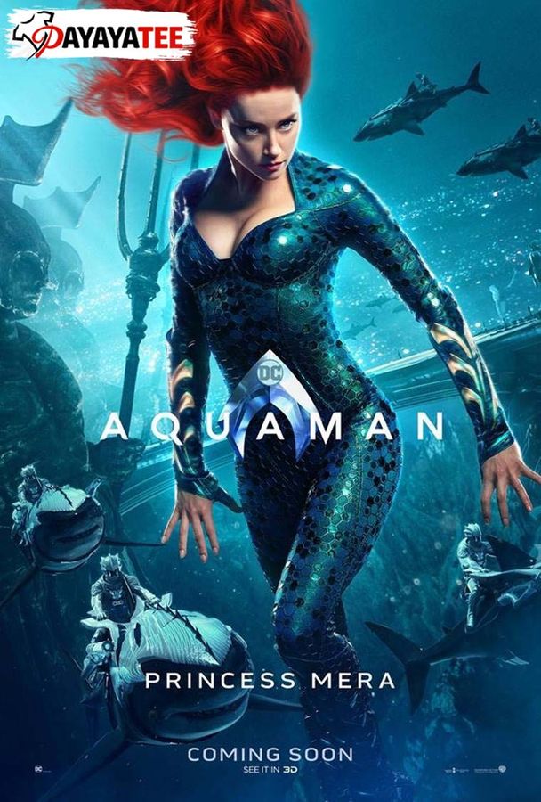 Amber Heard Aquaman Poster