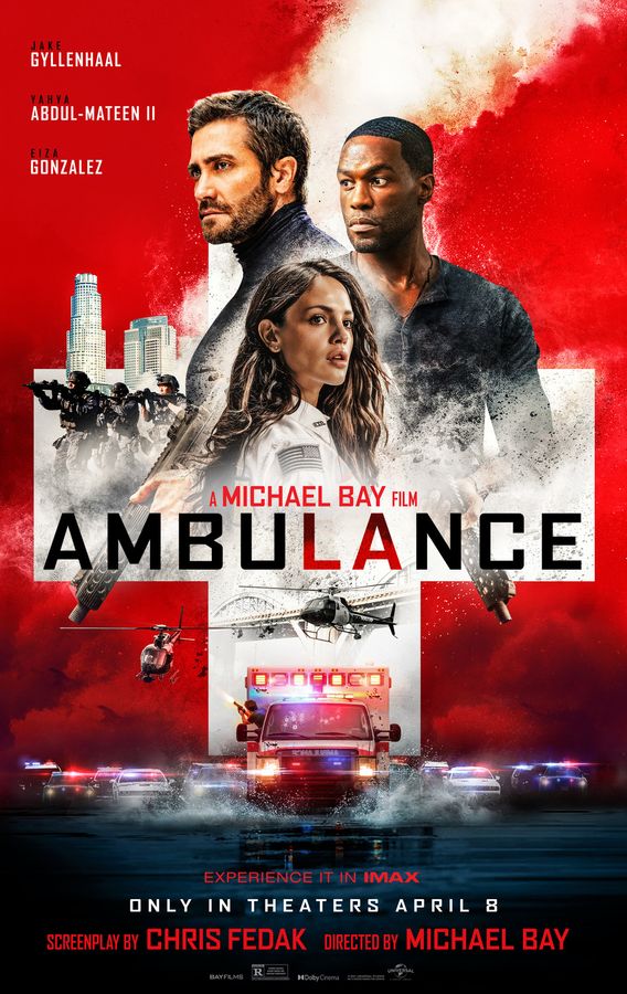 Ambulance (2022) Poster, Canvas, Home Decor5