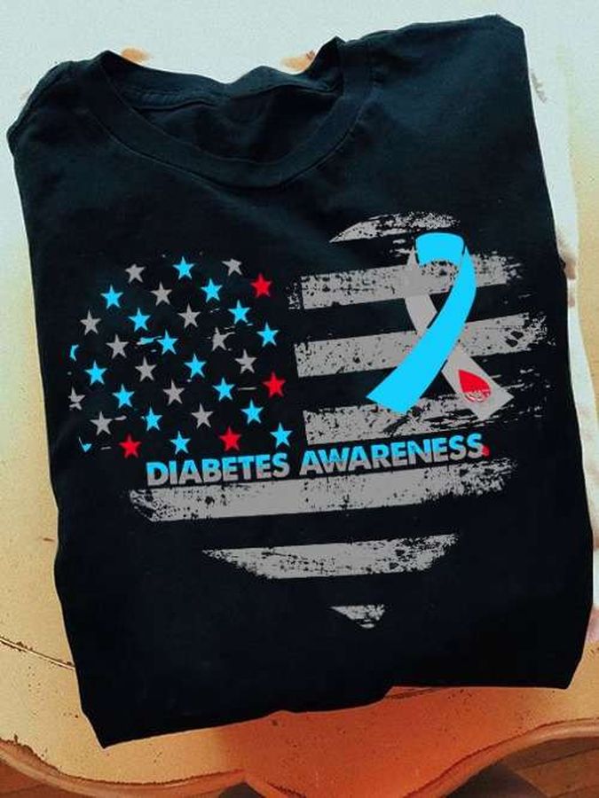 America Heart Ribbon Awareness – Diabetes Awareness