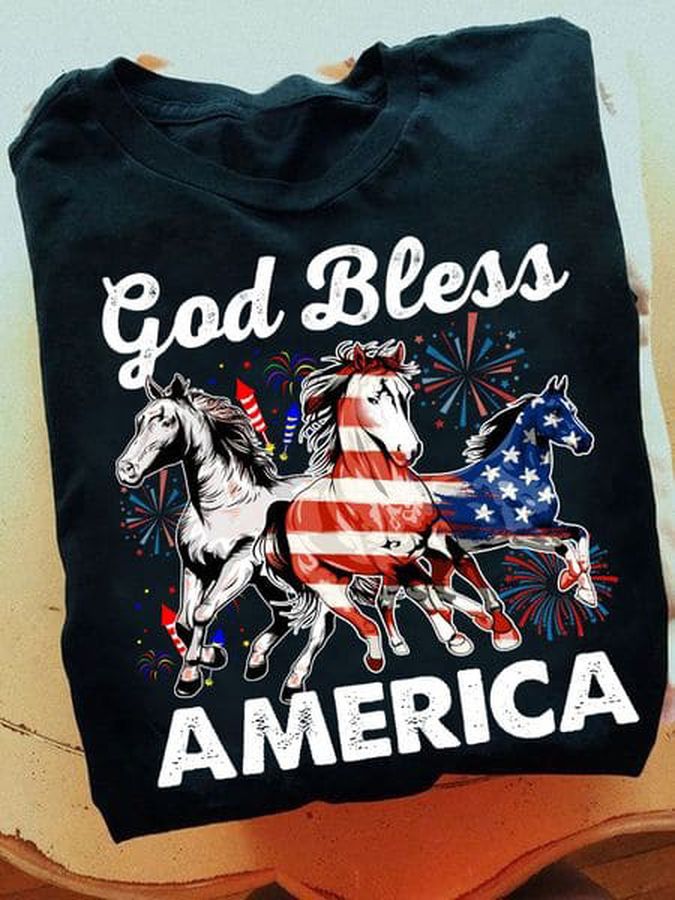 America Horse, God Bless America, Independence Day, 4th Of July
