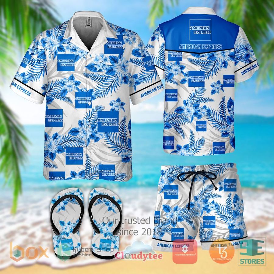 American Express Hawaiian Shirt, Short – LIMITED EDITION
