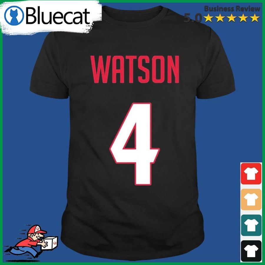 American Football Quarterback Watson Houston 4 Shirt