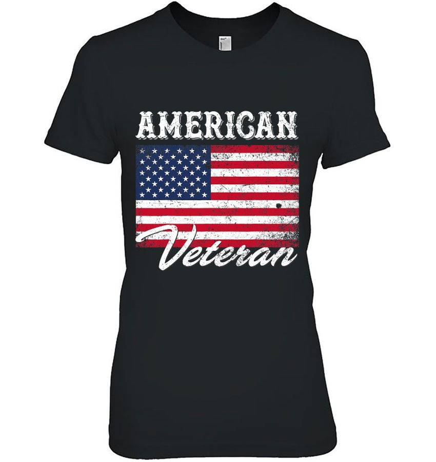 American Veteran Shirt Flag Shirt For Dad And Grandpa 4Th Of July