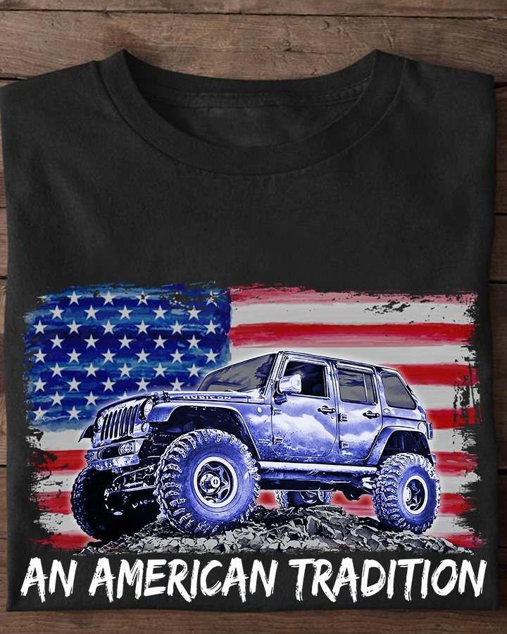 An American tradition – America jeep car, America independence day