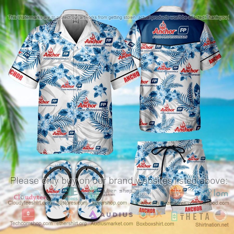 Anchor Hawaiian Shirt, Short – LIMITED EDITION