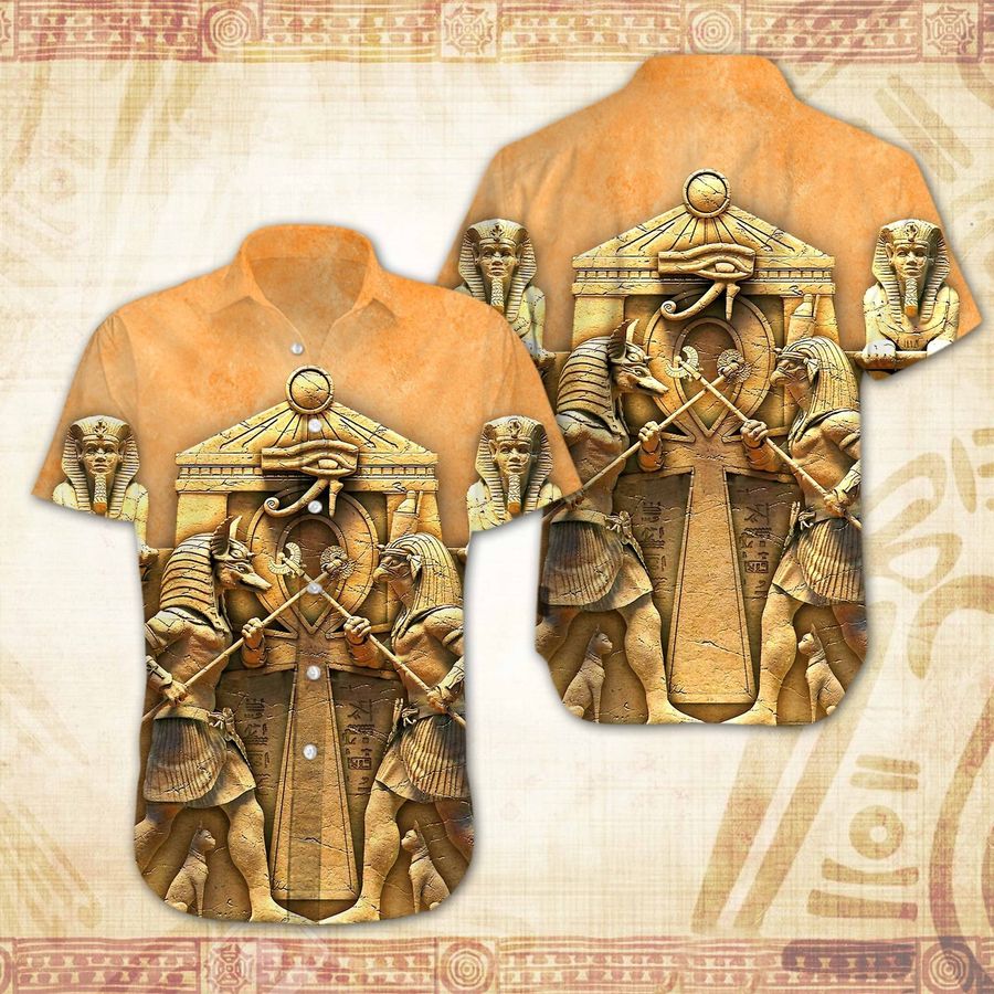 Ancient Egyptian Hawaiian Shirt Pre13587, Hawaiian shirt, beach shorts, One-Piece Swimsuit, Polo shirt, funny shirts, gift shirts, Graphic Tee
