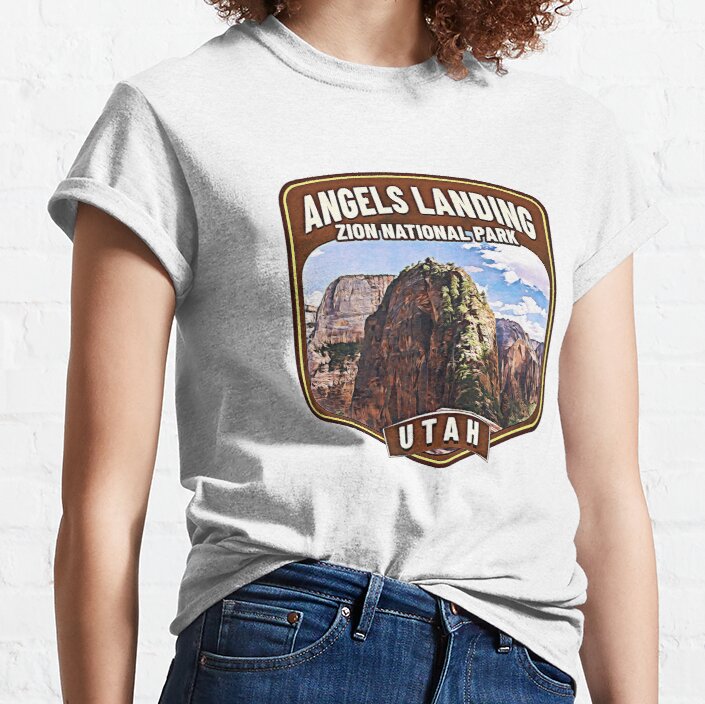 Angels Landing - Zion Classic T-Shirt