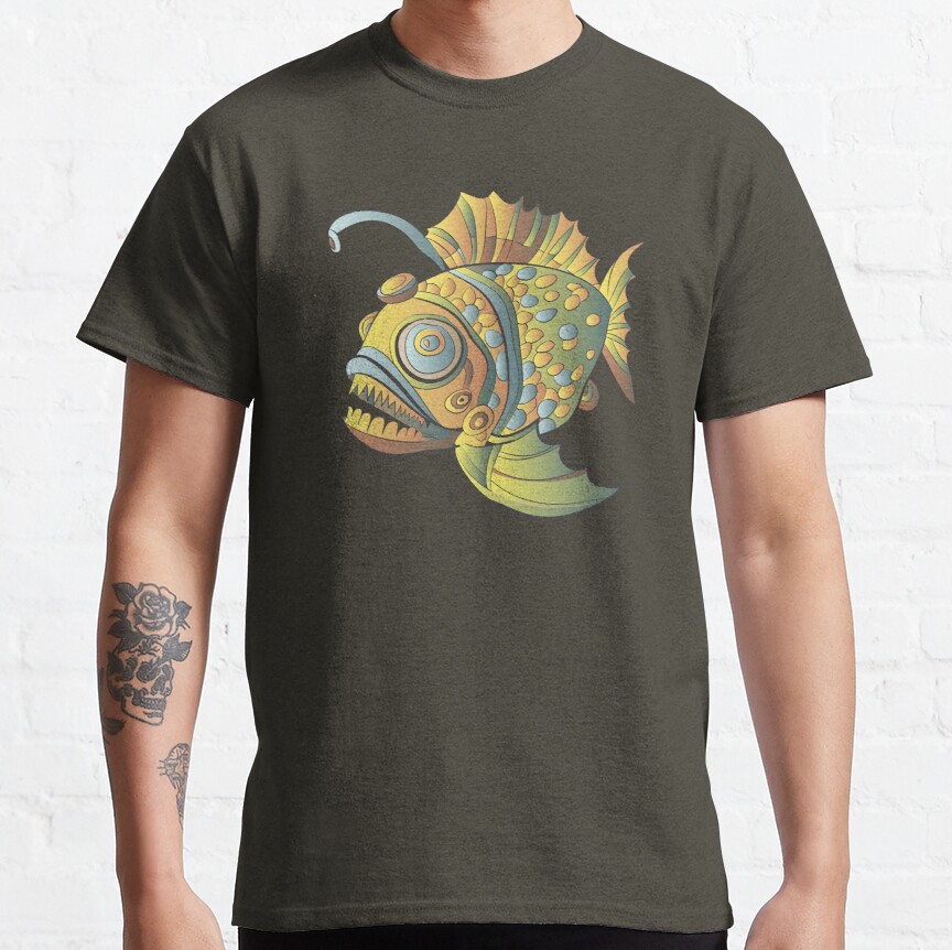 Anglerfish Light Darkness Classic T-Shirt