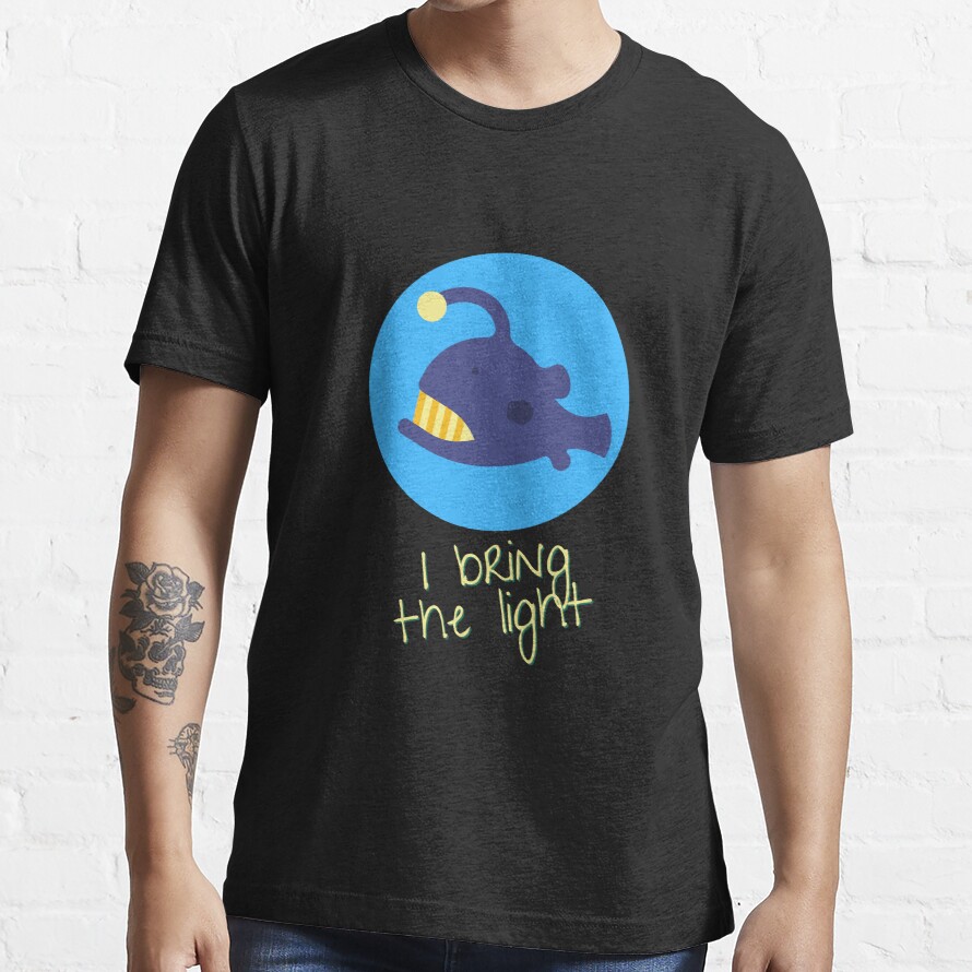 Anglerfish Light Darkness - I Bring The Light Essential T-Shirt