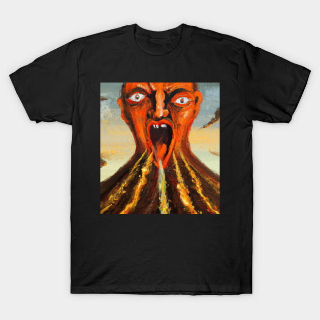 Angry Spirit Of The Volcano T-shirt, Hoodie, SweatShirt, Long Sleeve