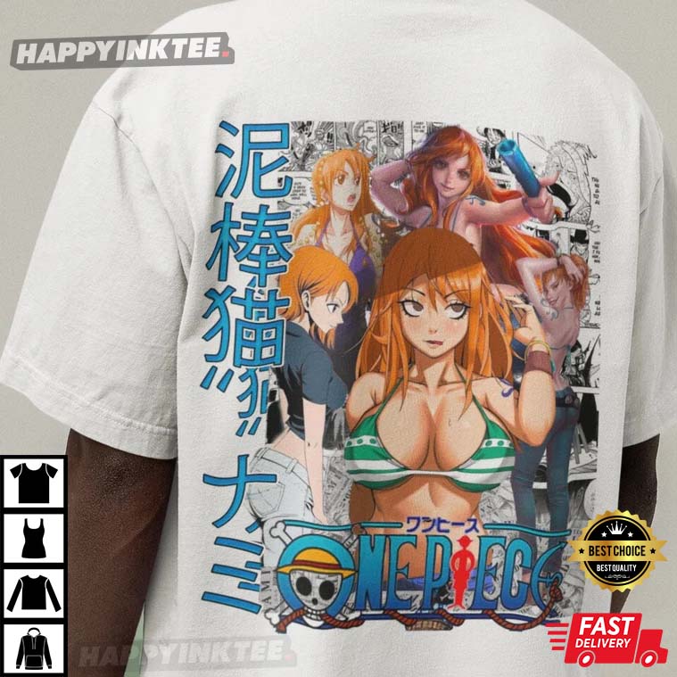 Anime One Piece Design T-Shirt