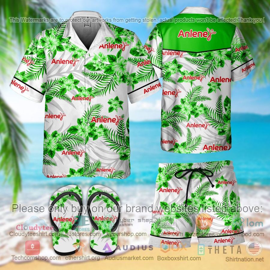 Anlene Hawaiian Shirt, Short – LIMITED EDITION