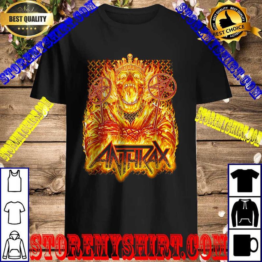 Anthrax – Flames Tour Cityback T-Shirt