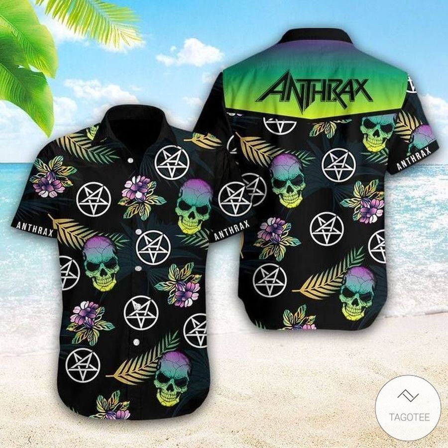 Anthrax American Band Hawaiian Shirt