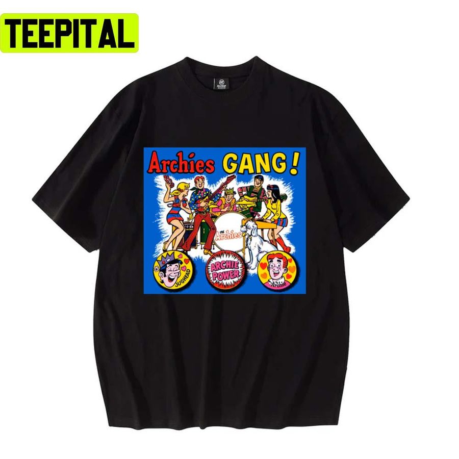 Archies Gang The Archies Cartoon Design Unisex T-Shirt
