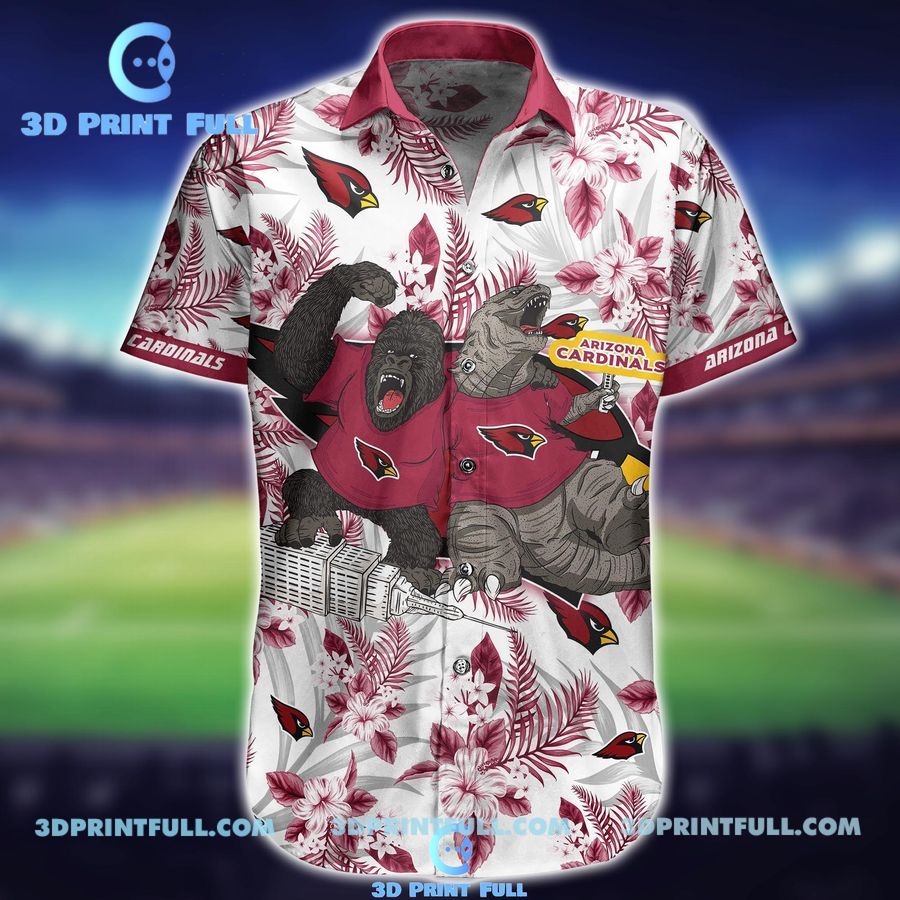 Arizona Cardinals Hawaiian Shirt Kingkong
