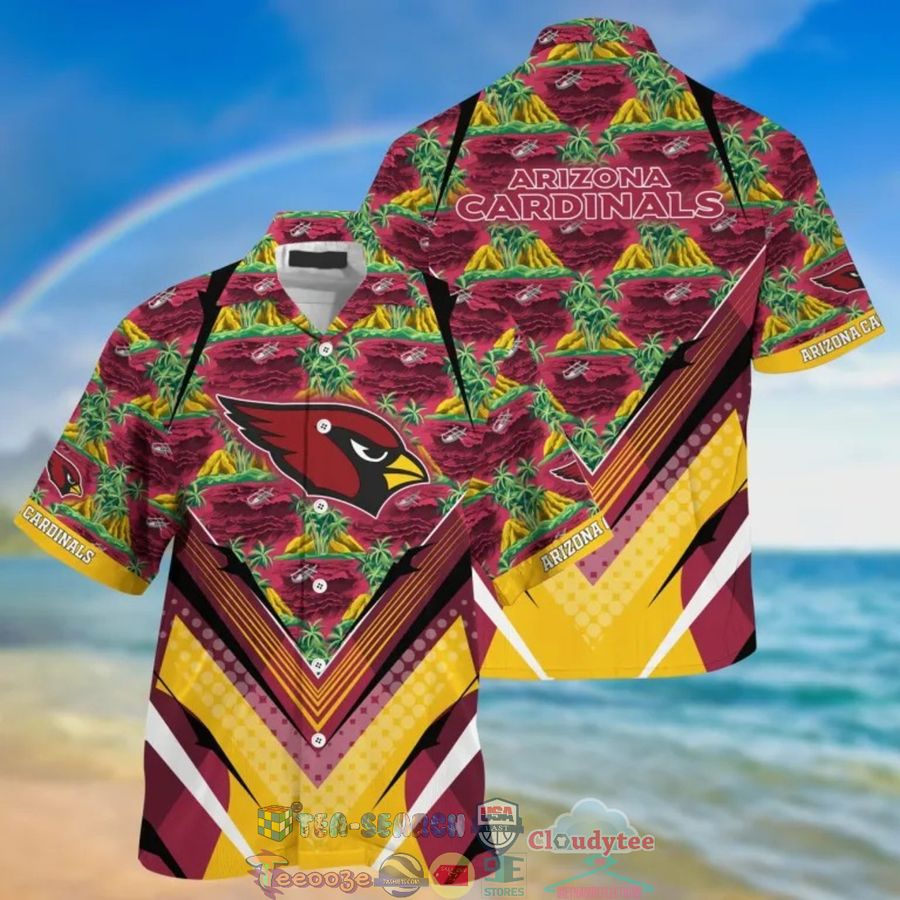 Arizona Cardinals NFL Island Palm Tree Hawaiian Shirt – Saleoff